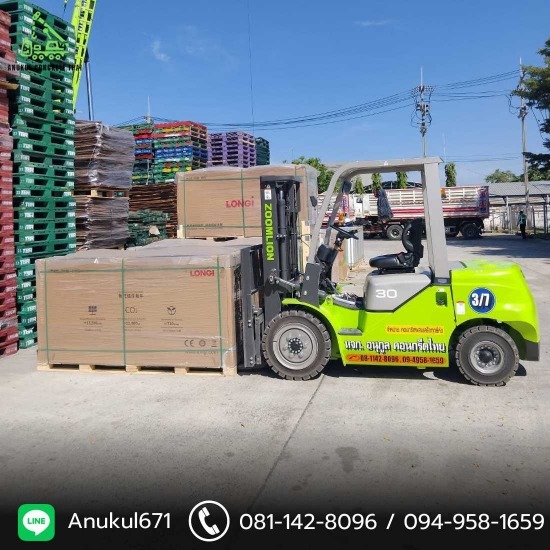 รถเครนให้เช่ากรุงเทพ - อนุกูล คอนกรีตไทย - โฟล์คลิฟท์ให้เช่า